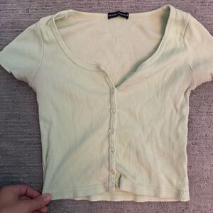 Pastel Green Brandy Melville Zelly Top | Size OS